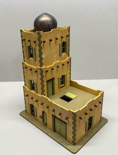28mm Middle Eastern Building - 28MMDF105 - With Dome