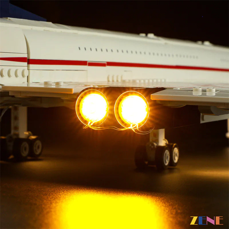 Light Kit for LEGO Concorde #10318 (Ver.2)