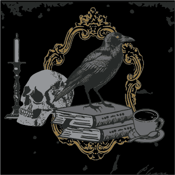 Raven's Grimoire Crew Socks - 