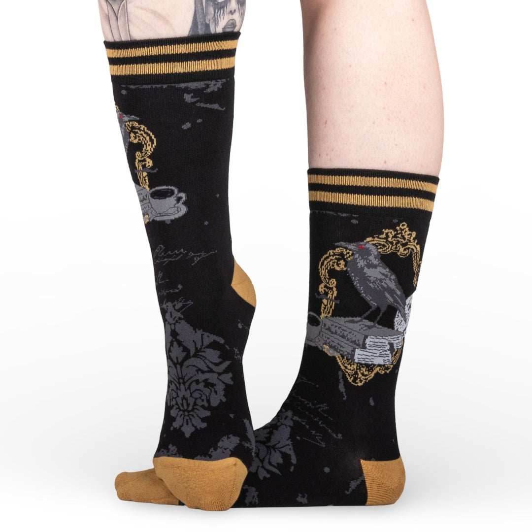 Raven's Grimoire Crew Socks - 