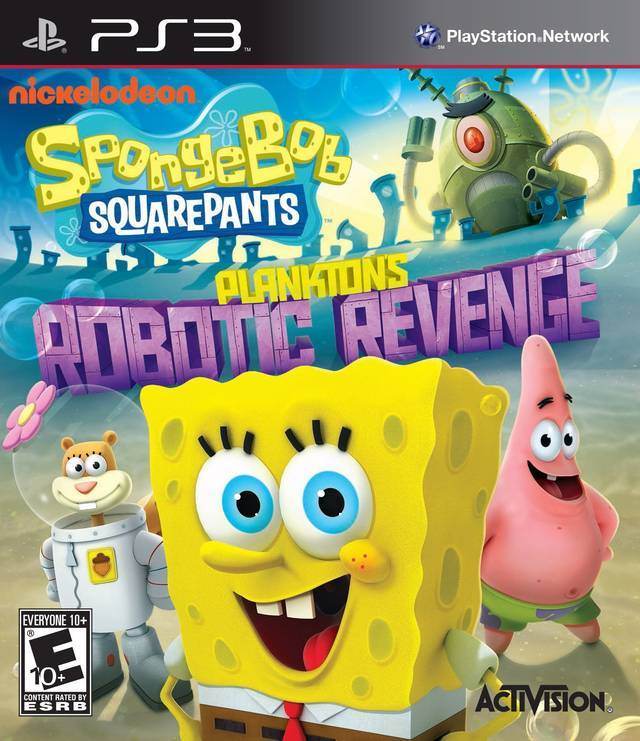 SpongeBob SquarePants Plankton's Robotic Revenge (Playstation 3) - Game Manual Only