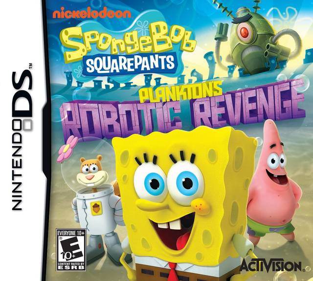 Spongebob Squarepants Plankton's Robotic Revenge (Nintendo DS) - Game Only