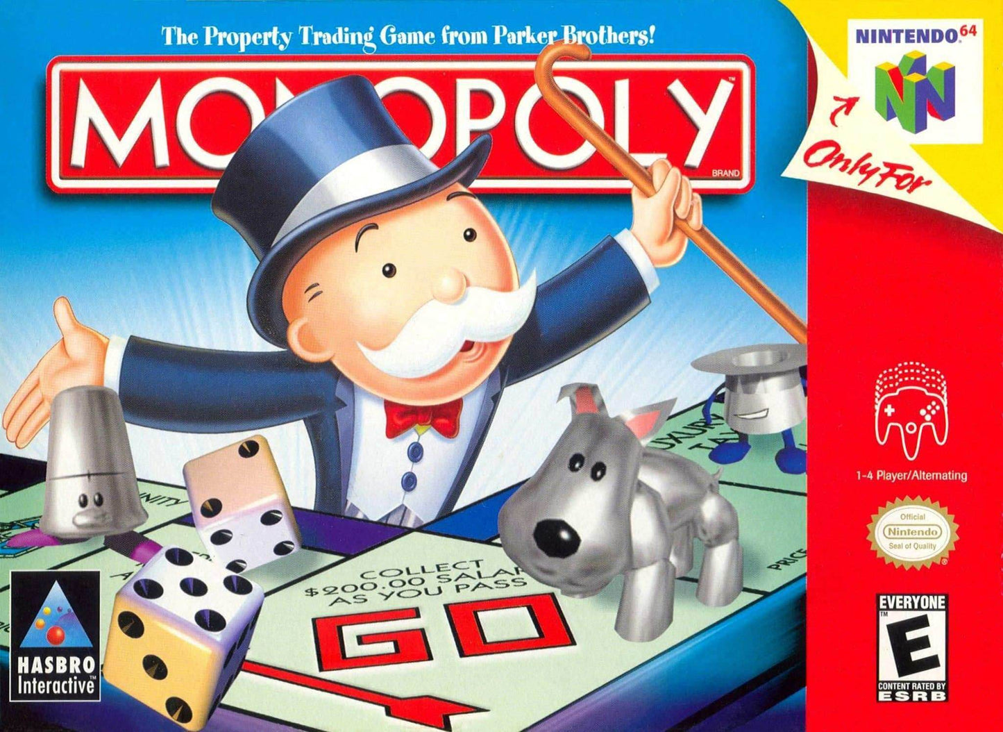 Monopoly (Nintendo 64) - Game Manual Only