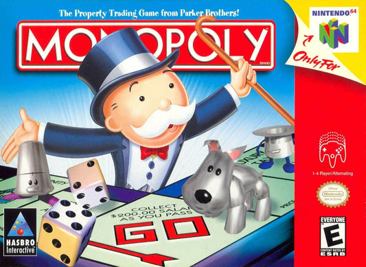 Monopoly (Nintendo 64) - Game Manual Only