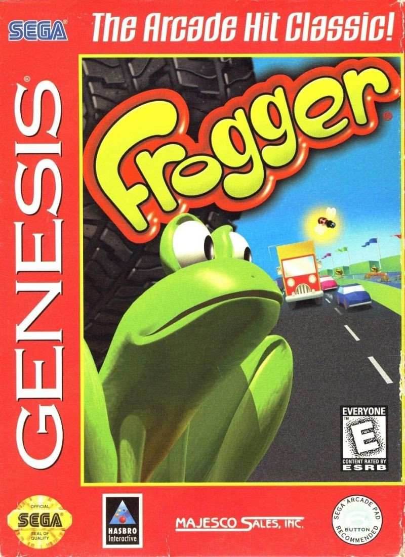 Frogger (Sega Genesis) - Game Manual Only