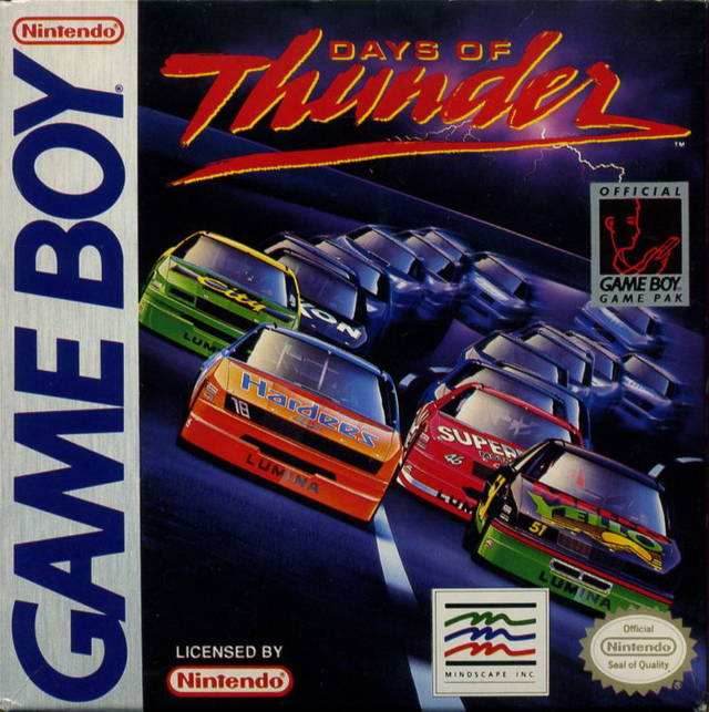 Days of Thunder (Gameboy) - Game Manual Only