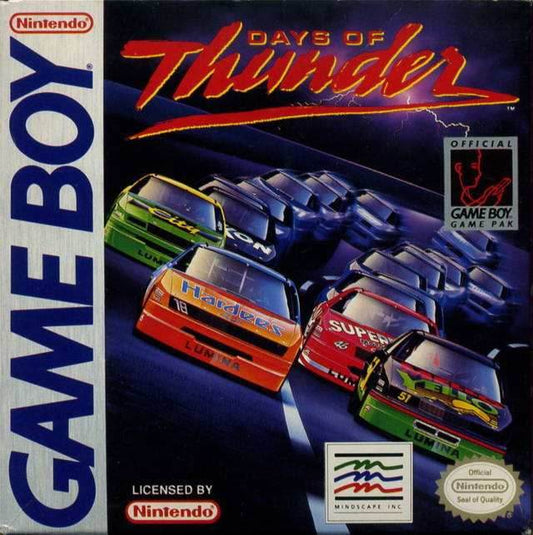 Days of Thunder (Gameboy) - Game Manual Only