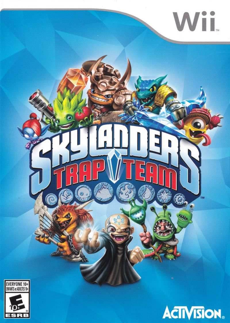Skylanders Trap Team (WII) - Game Manual Only