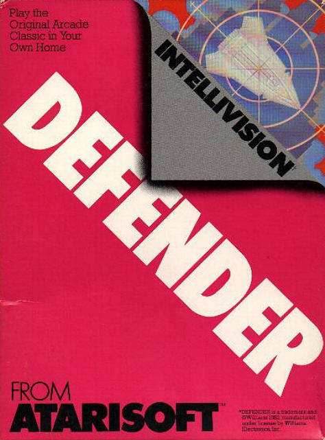 Defender (Intellivision) - Game Manual Only