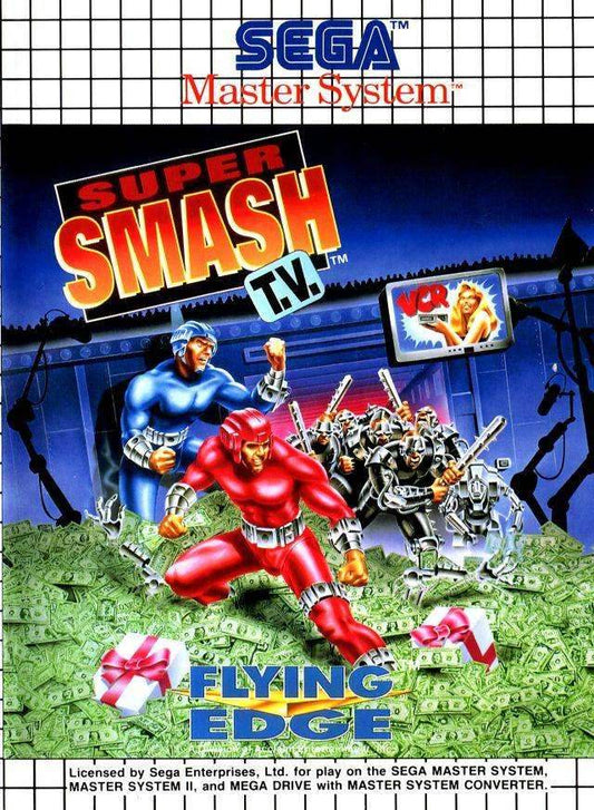 Super Smash T.V. (Sega Master System) - Game Manual Only
