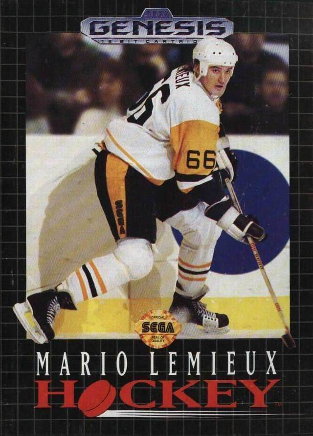 Mario Lemieux Hockey (Sega Genesis) - Game Manual Only