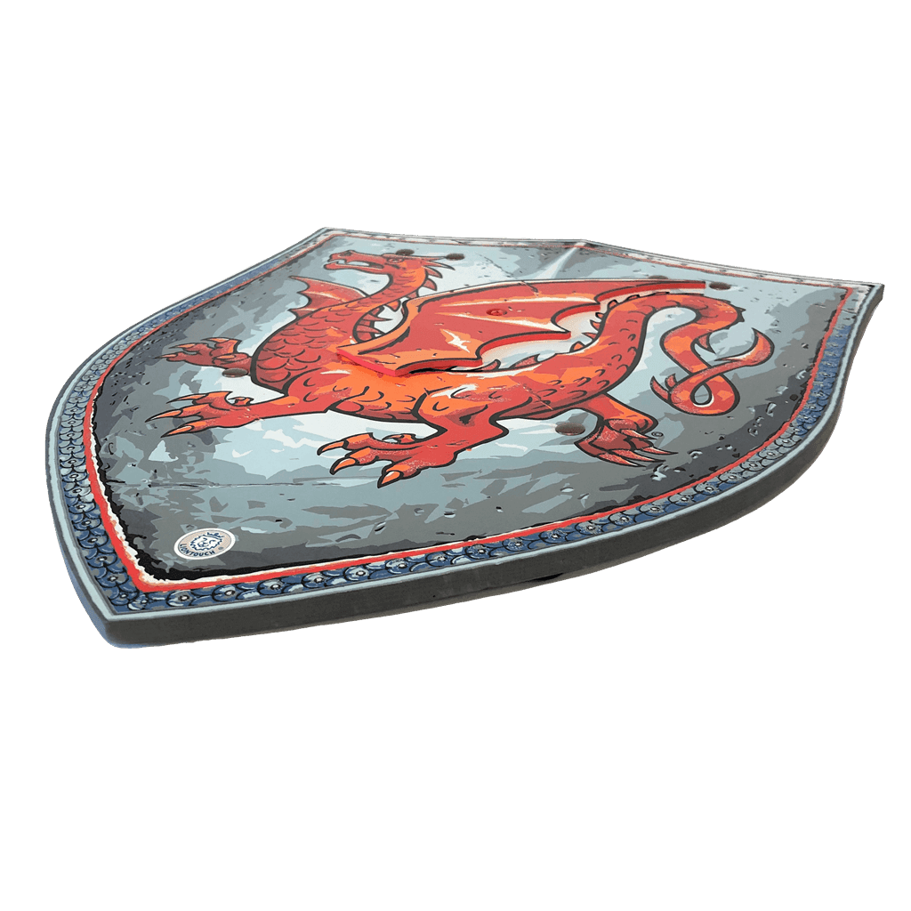 Amber Dragon Knight Foam Shield - 