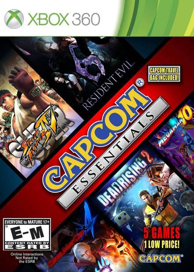 Capcom Essentials (Xbox 360) - Game Manual Only