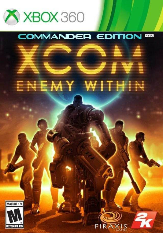 XCOM Enemy Within Commander Edition (Xbox 360) - Game Manual Only