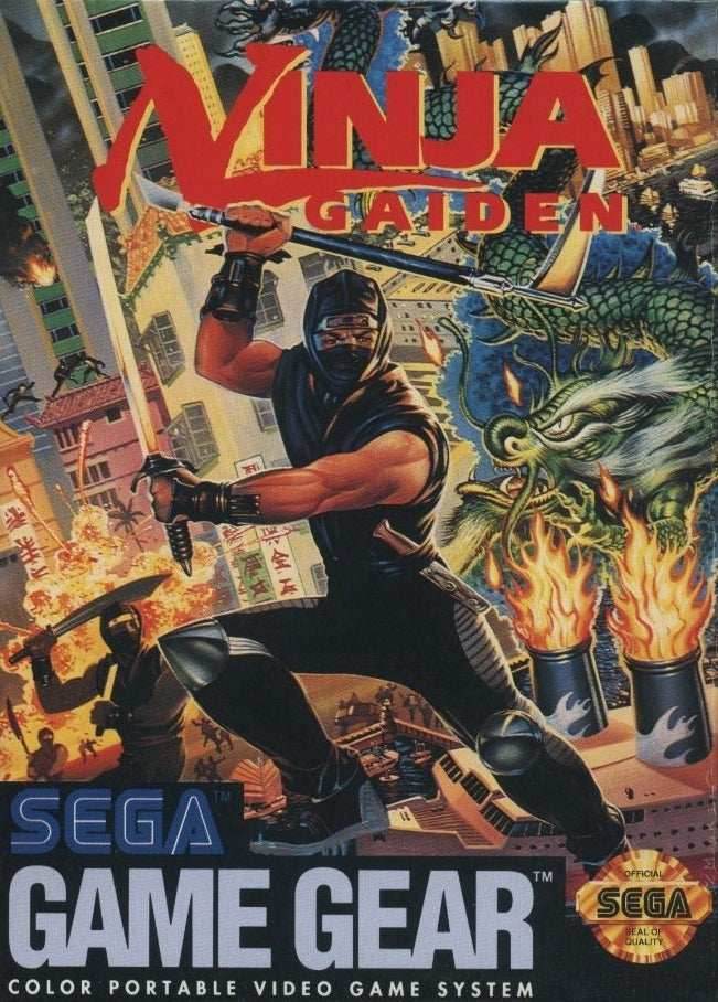 Ninja Gaiden (Sega Game Gear) - Game Manual Only