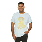 Golden Celtic Dice Dragon Shirt - Army / S