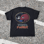 Rare 1994 Japanese 'Sonic & Knuckles' Vintage Black Washed Tee