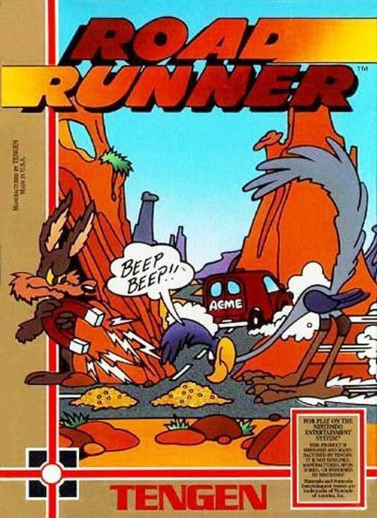 Road Runner (Nintendo NES) - Game Manual Only