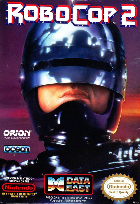 Robocop 2 (Nintendo NES) - Game Manual Only