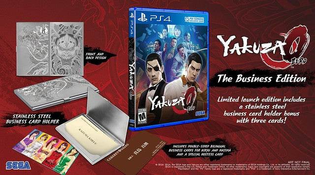 Yakuza 0: The Business Launch Edition (PlayStation 4) - Game Only