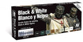 Model Color Set: Black and White (8) - 