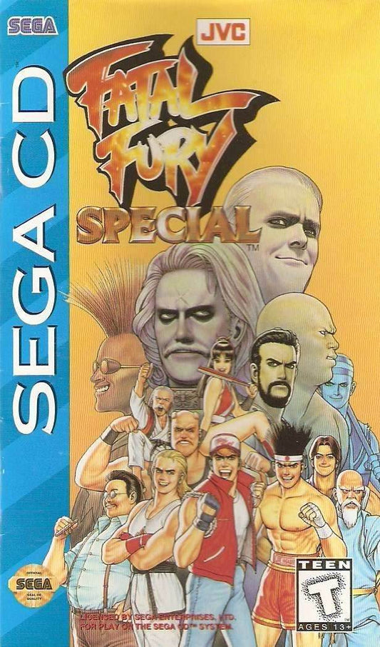 Fatal Fury Special (Sega CD) - Game Manual Only