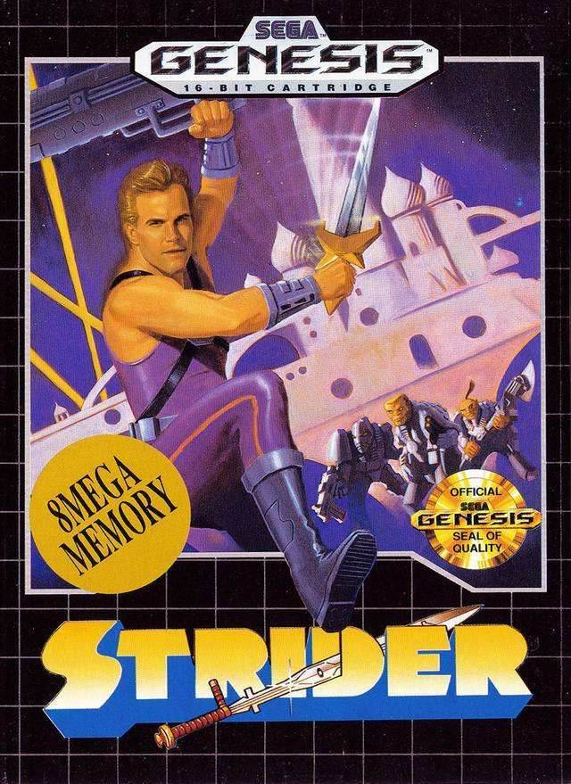 Strider (Sega Genesis) - Game Manual Only