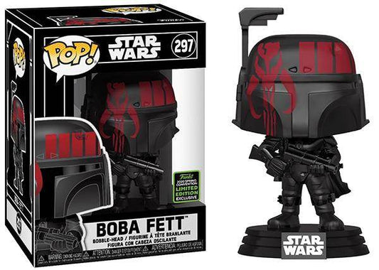 Boba Fett (Black, No Stack) 297 - 2020 Spring Convention Exclusive *Missing Sticker** - 