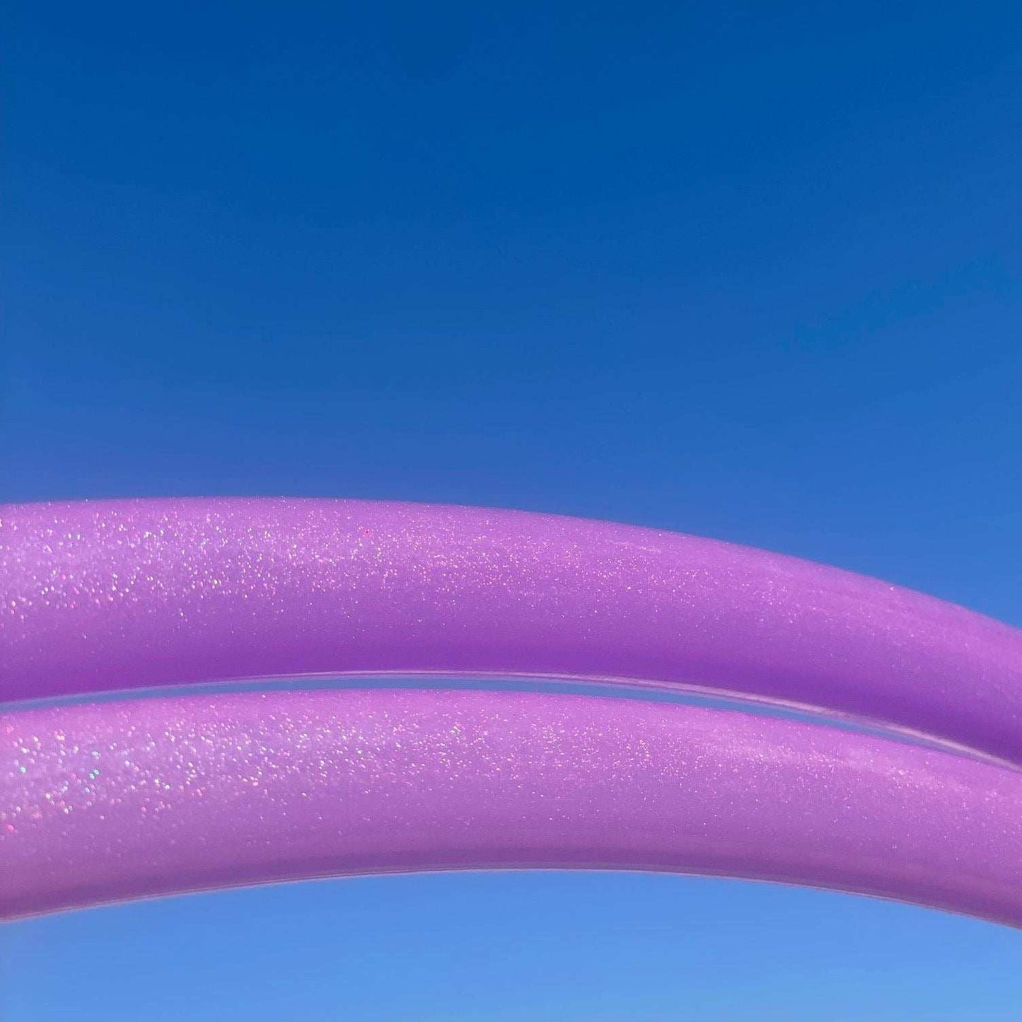 Purple Stardust (5/8ths) Polypro Hula Hoop - 