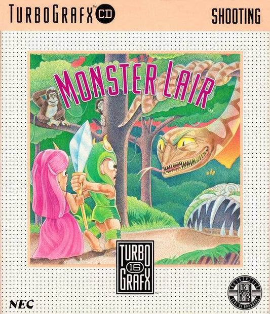Monster Lair [Super CD] (TurboGrafx-16) - Game Manual Only