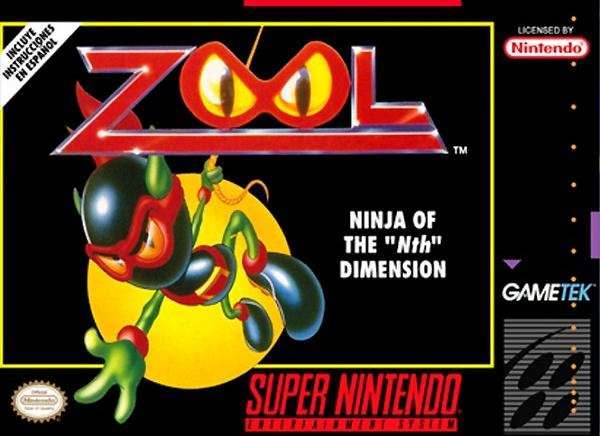 Zool Ninja of the Nth Dimension (Super Nintendo) - Game Manual Only