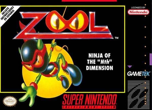 Zool Ninja of the Nth Dimension (Super Nintendo) - Game Manual Only