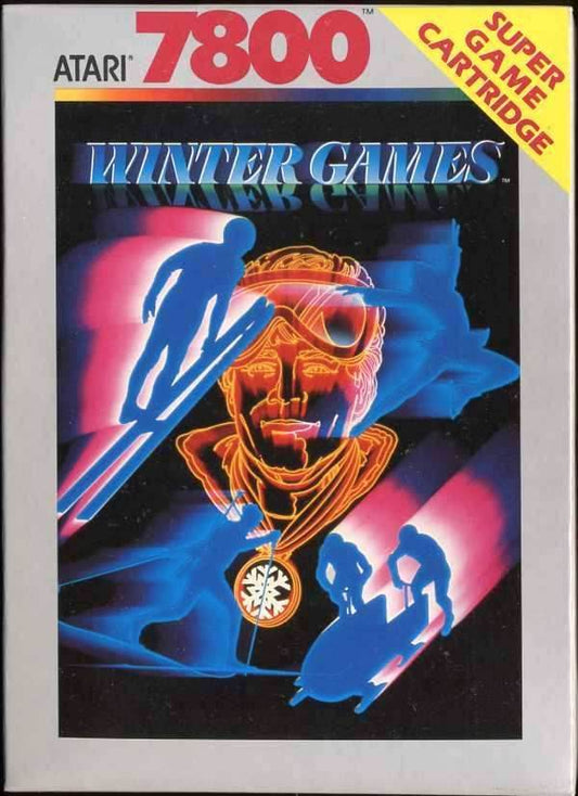 Winter Games (Atari 7800) - Game Manual Only