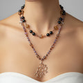Amethyst Larksong Long Necklace