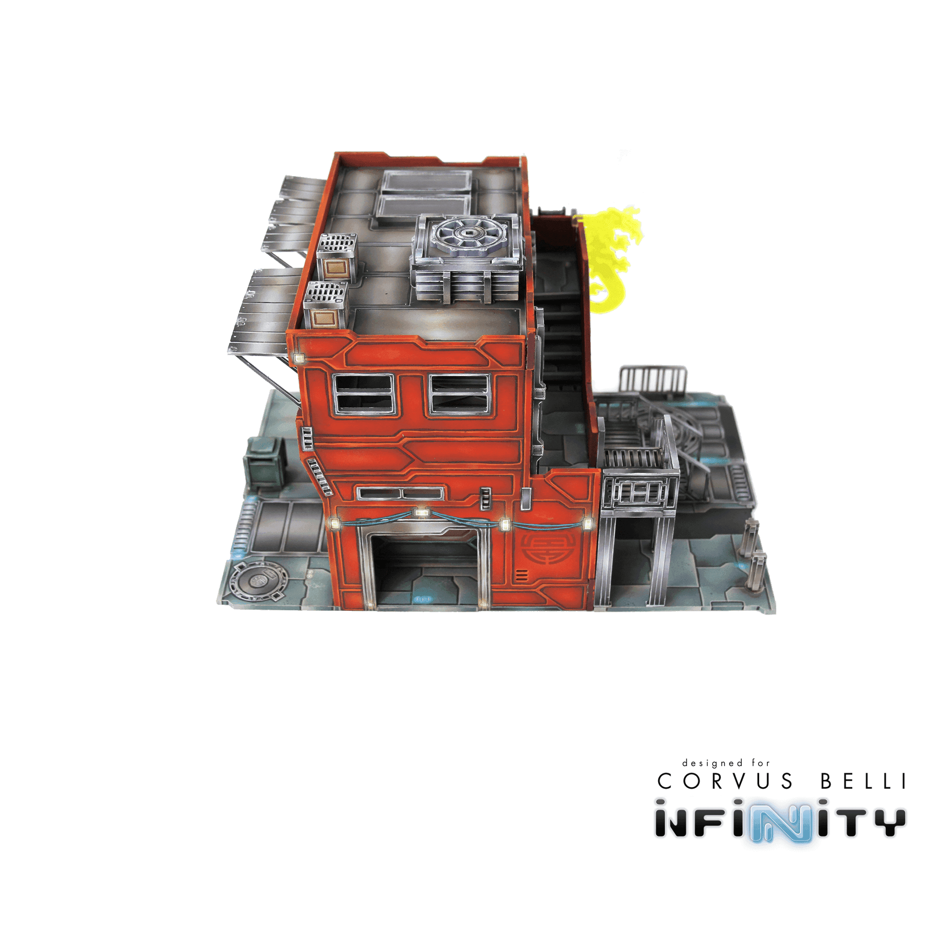 Xiguan Vendor Flat - Color Printed in Red