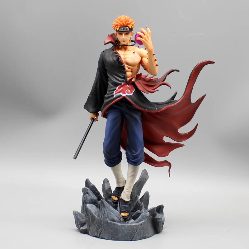 29cm Classic Naruto Pain Figurine Gk Action Figures Model PVC Statue Collectible Decoration Desktop Ornament Birthday Toys Gift