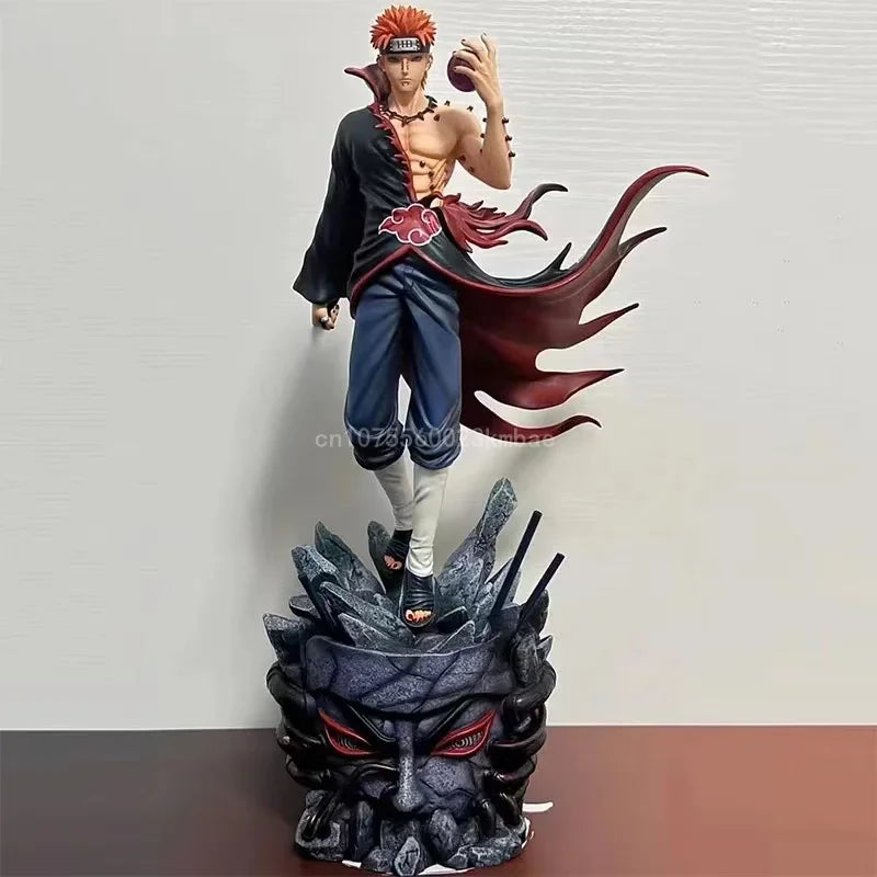 29cm Classic Naruto Pain Figurine Gk Action Figures Model PVC Statue Collectible Decoration Desktop Ornament Birthday Toys Gift