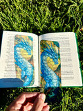 Blue Eragon Bookmark - Handcrafted Inheritance Cycle Inspired Bookmark, Fantasy Dragon Design