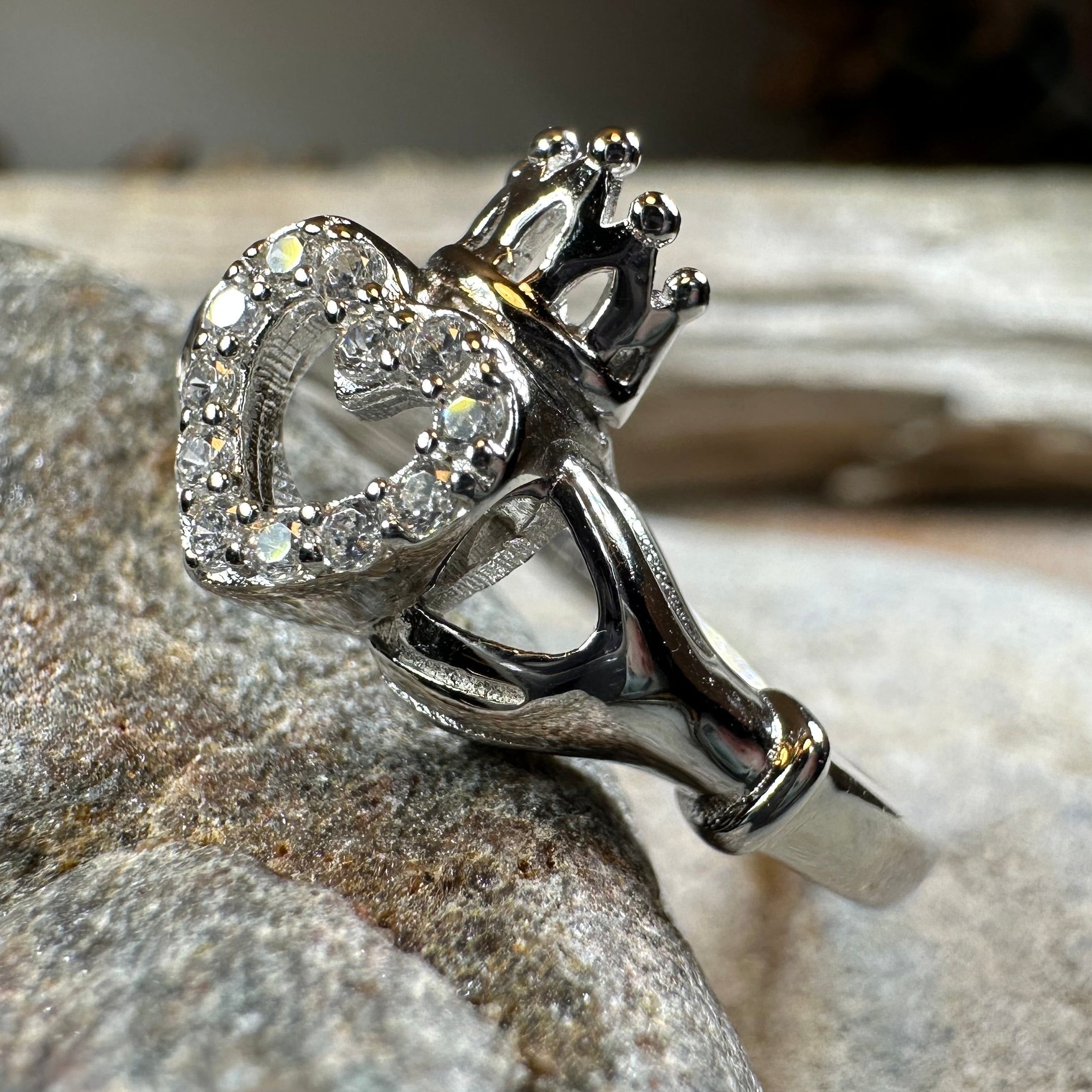 Claddagh Princess Ring