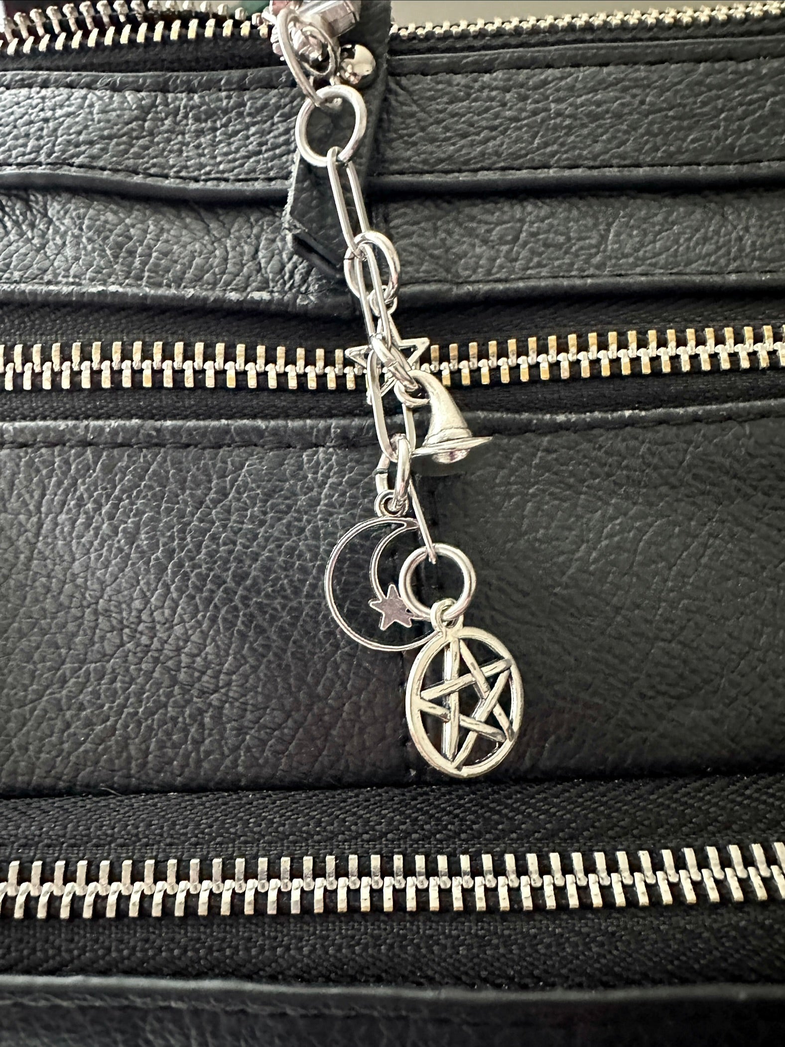 Witchy Bag Charm Keychain