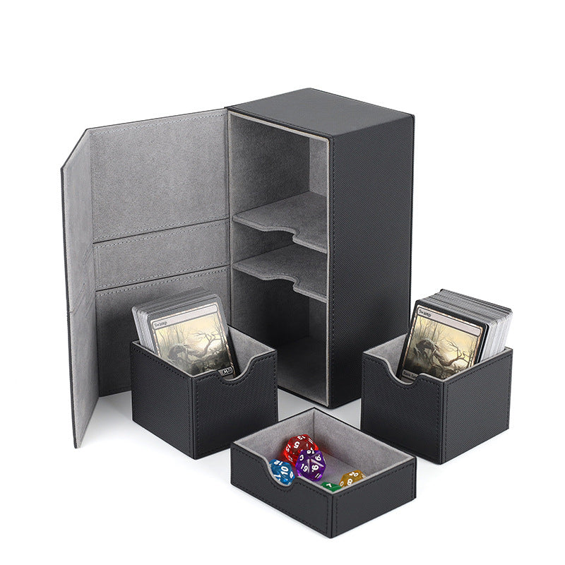 Leather Planet Card Wanzhi Card Multifunctional Game Peripheral Card Collection Box Game Card Box
