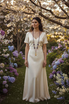 Gibson Girl Long Necklace