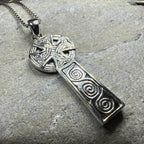 Modern Celtic Cross Necklace - 18