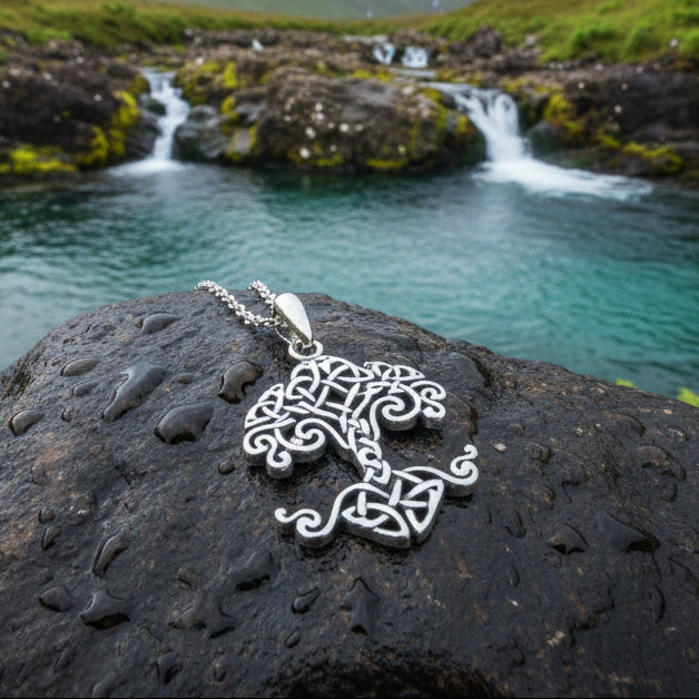 Persephone Opal Tree of Life Necklace