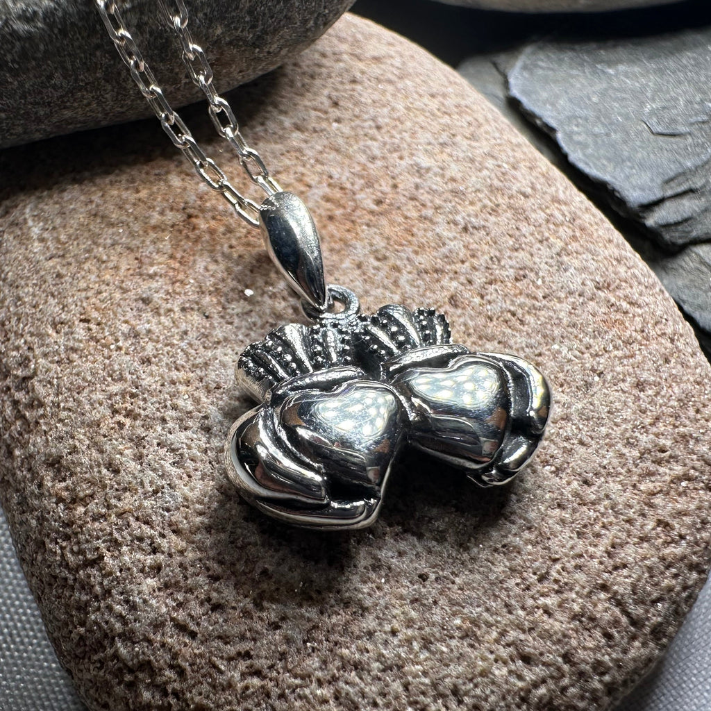Croi Claddagh Necklace