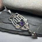 Scottish Mackintosh Thistle Necklace