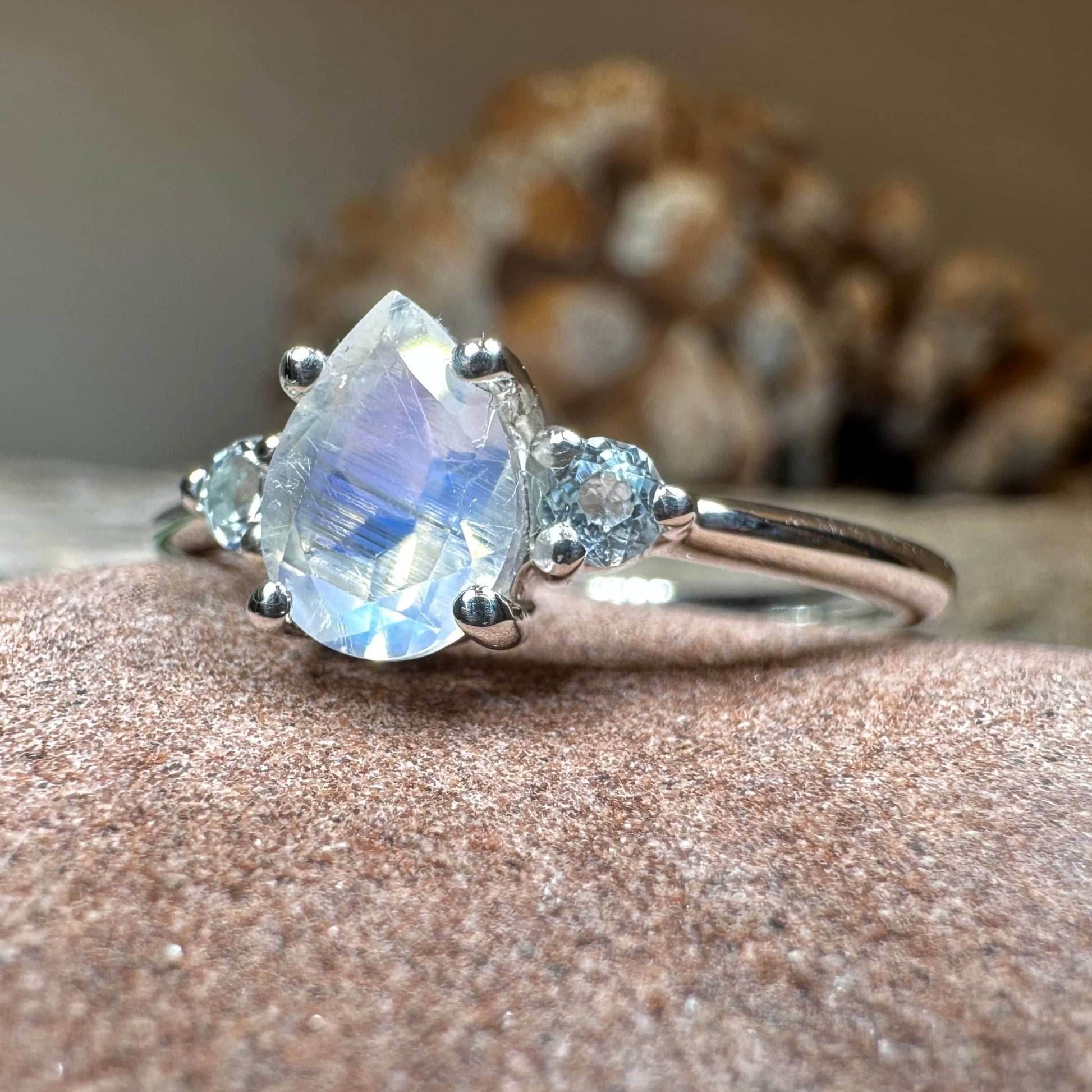 Rylena Moonstone Ring - 5