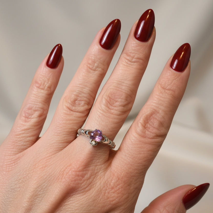 Ombre Claddagh Ring