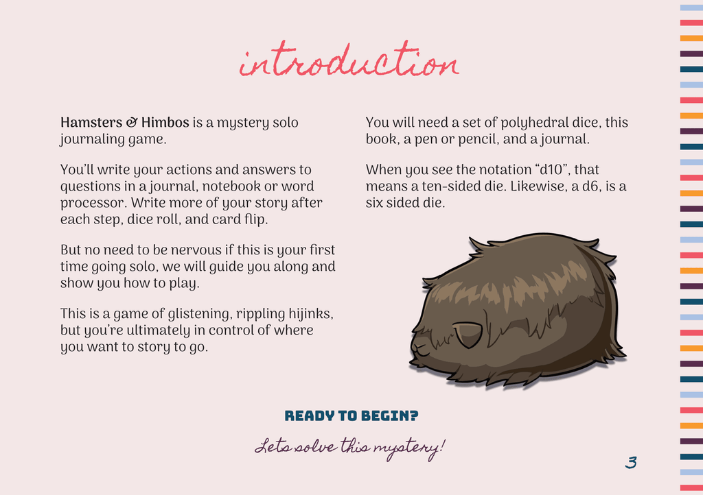 Hamsters and Himbos RPG - 