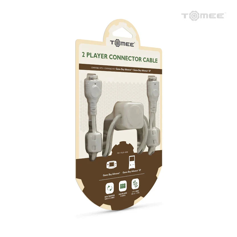 Tomee 2-Player Game Link Cable for GBA SP/GBA